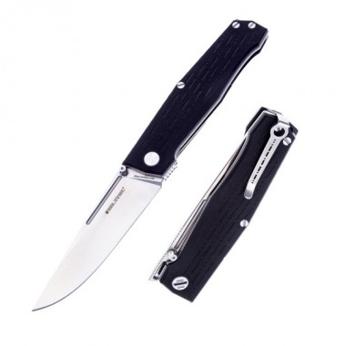 Нож складной Real Steel Rokot Black G10, клинок N690, 9,5см